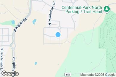 Map image of the property - 85 N Solitude Bend