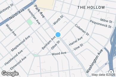 Map image of the property - 1391 Park Ave