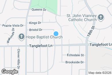 Map image of the property - 3885 Tam O Shanter Dr N