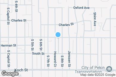 Map image of the property - 718 Derby St