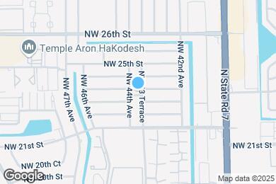 Map image of the property - 2301 NW 43 Terrace