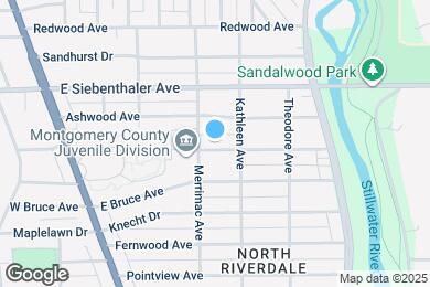 Map image of the property - 215 Ryburn Ave