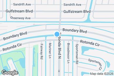 Map image of the property - 527 Rotonda Cir