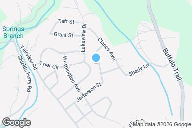 Map image of the property - 1617 Jefferson St