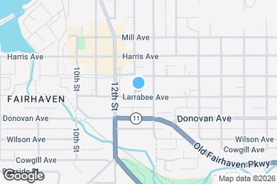 Map image of the property - 1305 Larrabee Ave