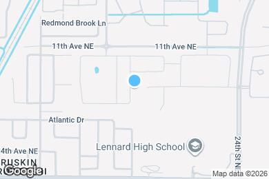 Map image of the property - 1614 Broad Winged Hawk Dr