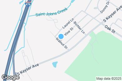 Map image of the property - 1024 Walnut St