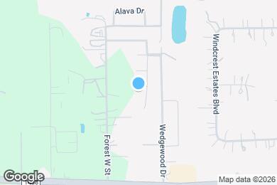 Map image of the property - 7211 Autumn Day Ct