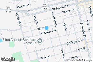 Map image of the property - 802 W 2nd St