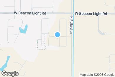 Map image of the property - 9363 W Sunchaser St