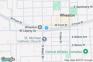 Map image of the property - 302 W Liberty Dr
