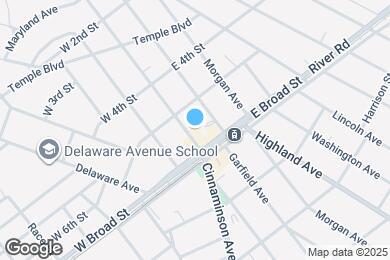 Map image of the property - 520 Cinnaminson Ave