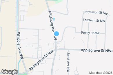 Map image of the property - 1442 Pittsburg Ave NW