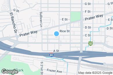 Map image of the property - 1909 C St