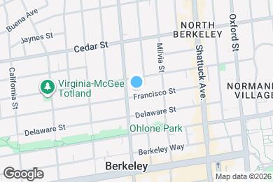 Map image of the property - 1913 Francisco St