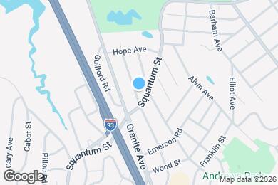 Map image of the property - 17 Cedar Terrace