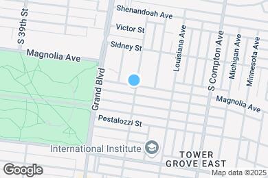 Map image of the property - 3500 Magnolia Ave
