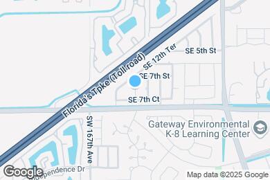 Map image of the property - 724 SE 13th St Cir