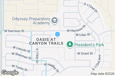 Map image of the property - 17512 W Buchanan St