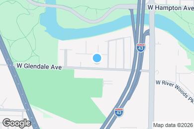 Map image of the property - 820 W Glendale Ave