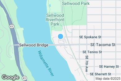 Map image of the property - 196 SE Spokane St