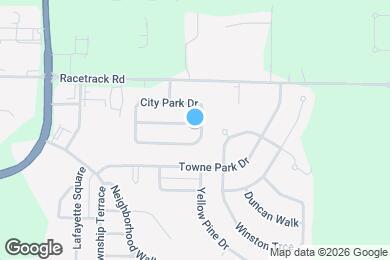 Map image of the property - 2010 Village Run Dr