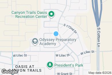 Map image of the property - 17328 W Morning Glory St