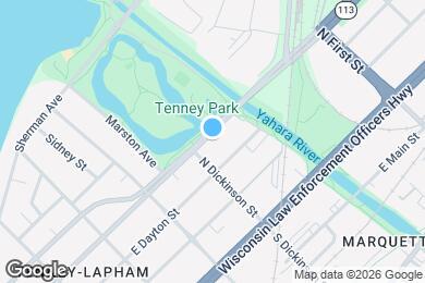 Map image of the property - 1415 E Johnson St