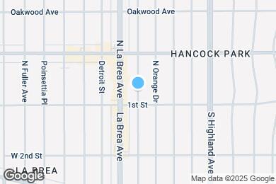 Map image of the property - 145 N Sycamore Ave