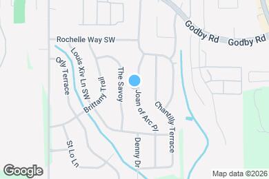 Map image of the property - 5267 Joan of Arc Pl