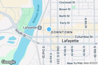 Map image of the property - 122 N 3rd St