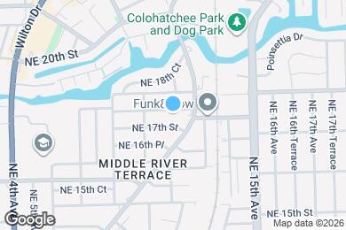 Map image of the property - 1012 NE 17th Ct