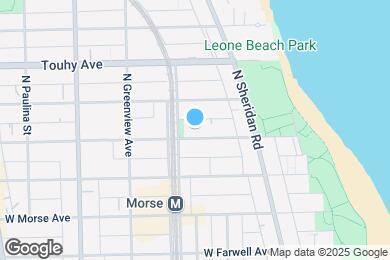 Map image of the property - 1360 W Greenleaf Ave