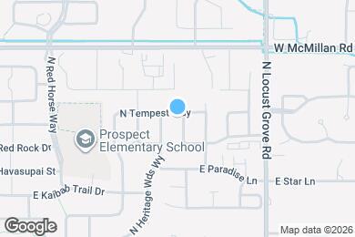 Map image of the property - 4475 N Supai Ave