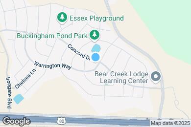 Map image of the property - 1100 Warrington Way