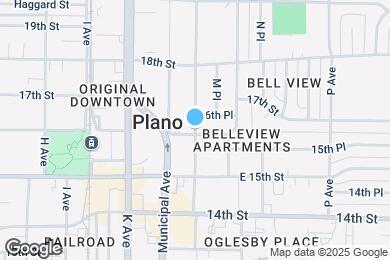 Map image of the property - 1602 M Ave