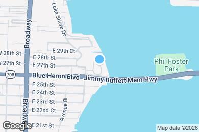 Map image of the property - 2640 Lake Shore Dr