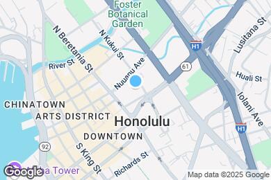 Map image of the property - 55 S Kukui St