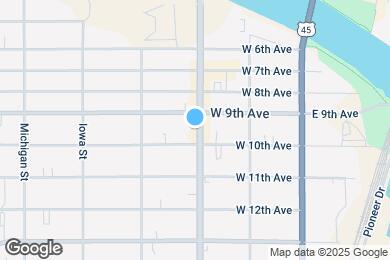 Map image of the property - 917 Oregon St