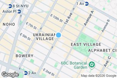 Map image of the property - 120 1/2 First Avenue