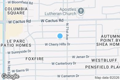 Map image of the property - 7125 W Laurel Ln