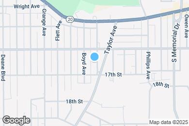 Map image of the property - 1630 Kearney Ave