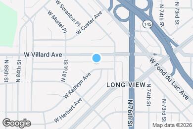 Map image of the property - 7810 W Kathryn Ave