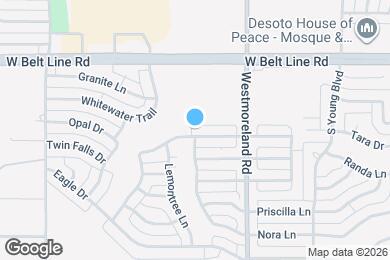 Map image of the property - 837 Twin Creek Dr