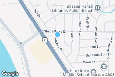 Map image of the property - 4109 Parkway Dr