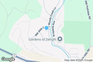 Map image of the property - 4816 NW Woody Creek Ln