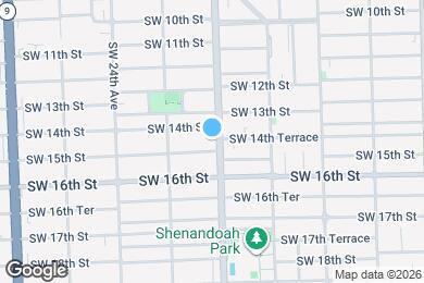 Map image of the property - 1434 SW 22nd Ave