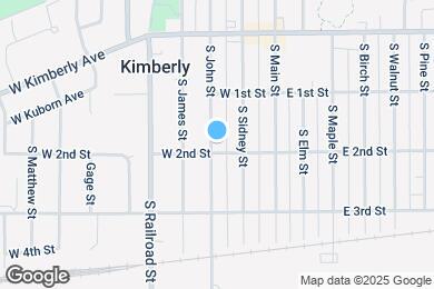 Map image of the property - 220 W 2nd St