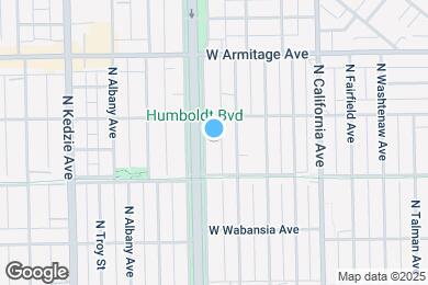 Map image of the property - 1835 N Humboldt Blvd