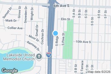 Map image of the property - 917 S Ridge St